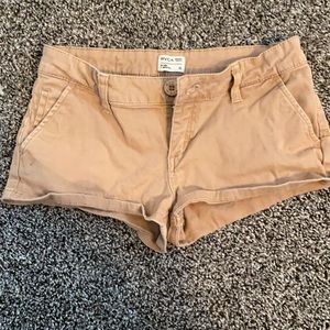 RVCA khaki shorts